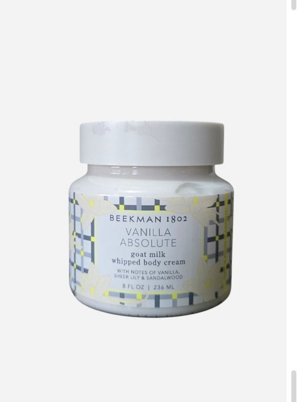 Beekman 1802 Vanilla Absolute Whipped Body Cream